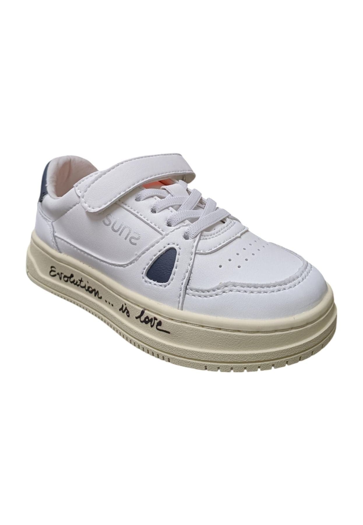 Scarpe sneakers Unisex bambini SUNS YANKEES  bianco-nero 20-35 velcro/ 36-39 laccio in Ballerine Scarpetteria Gica - Trani, commercioVirtuoso.it