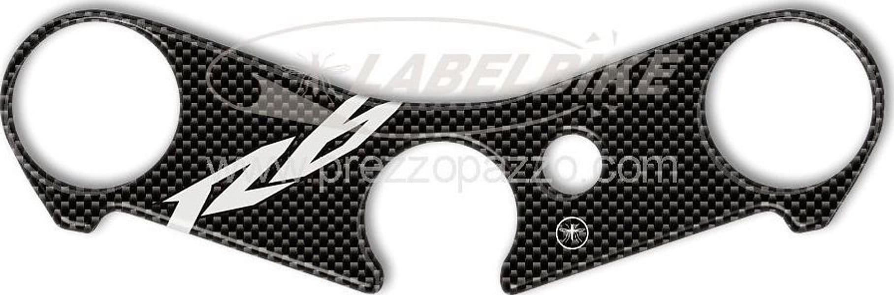 Adesivo 3D piastra forcella compatibile con Yamaha R6 2006-2016 - 2