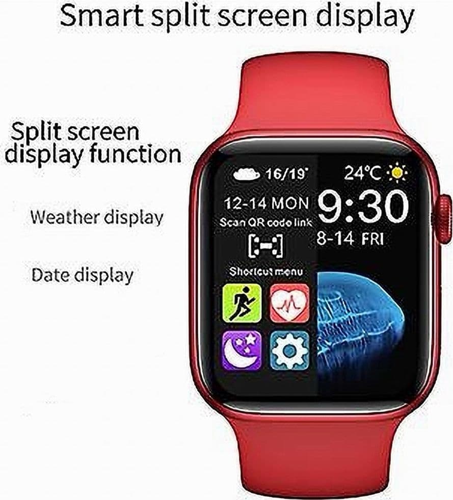 SMARTWATCH HW22 IMPERMEABILE IP67 RILEVAMENTO TEMPERATURA CORPOREA BLUETOOTH TOUCH - 3