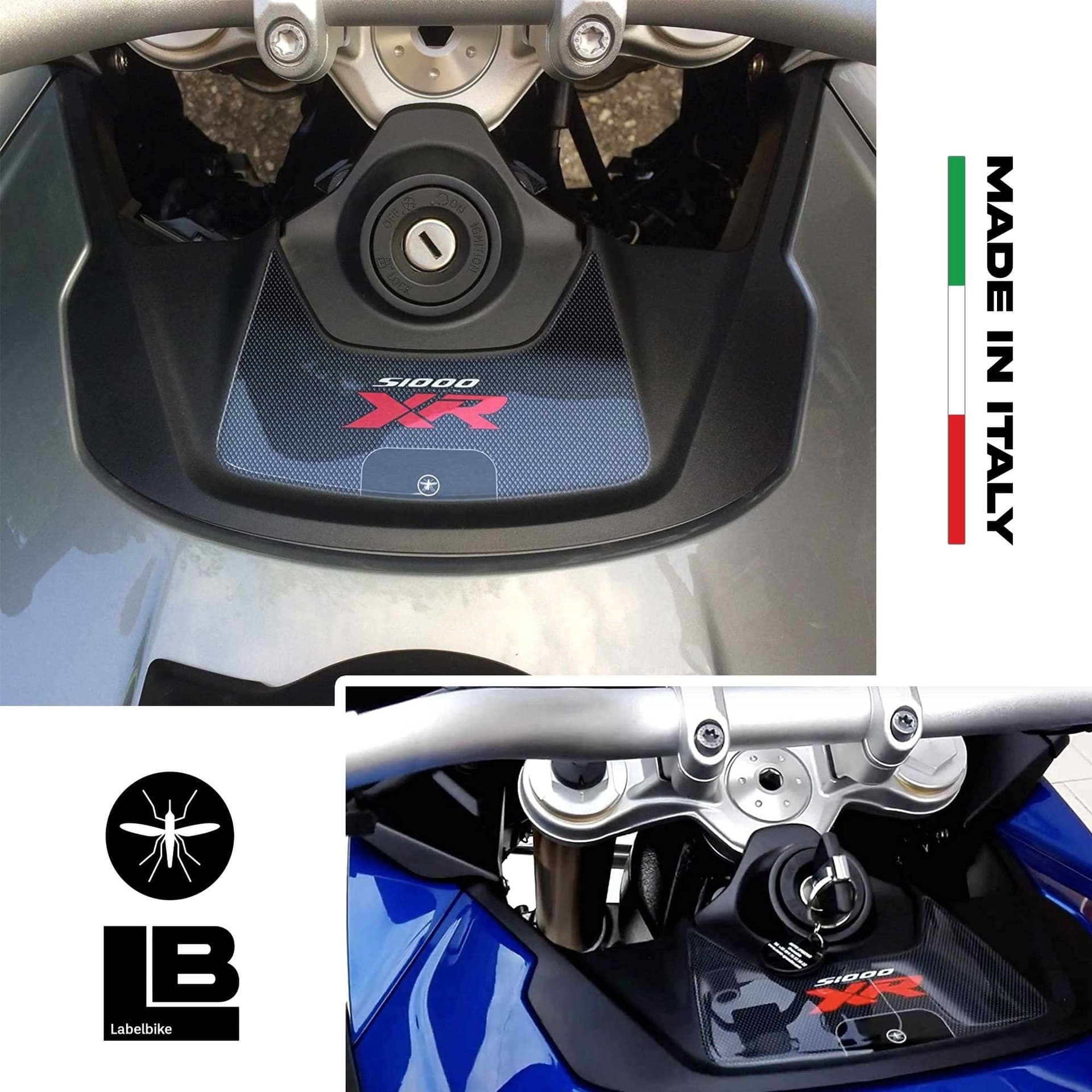 Protezione Chiave in Resina Gel 3D Adesivo compatibile con Bmw S1000xr - 3