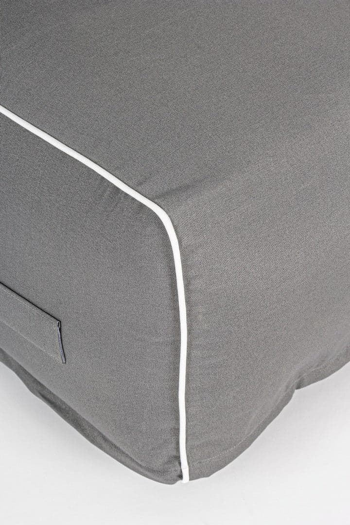 Sedia pouf "Rihanna" con tessuto in spun poliestere con cerniera a scomparsa in Poltrone Decor Space - Altamura, commercioVirtuoso.it