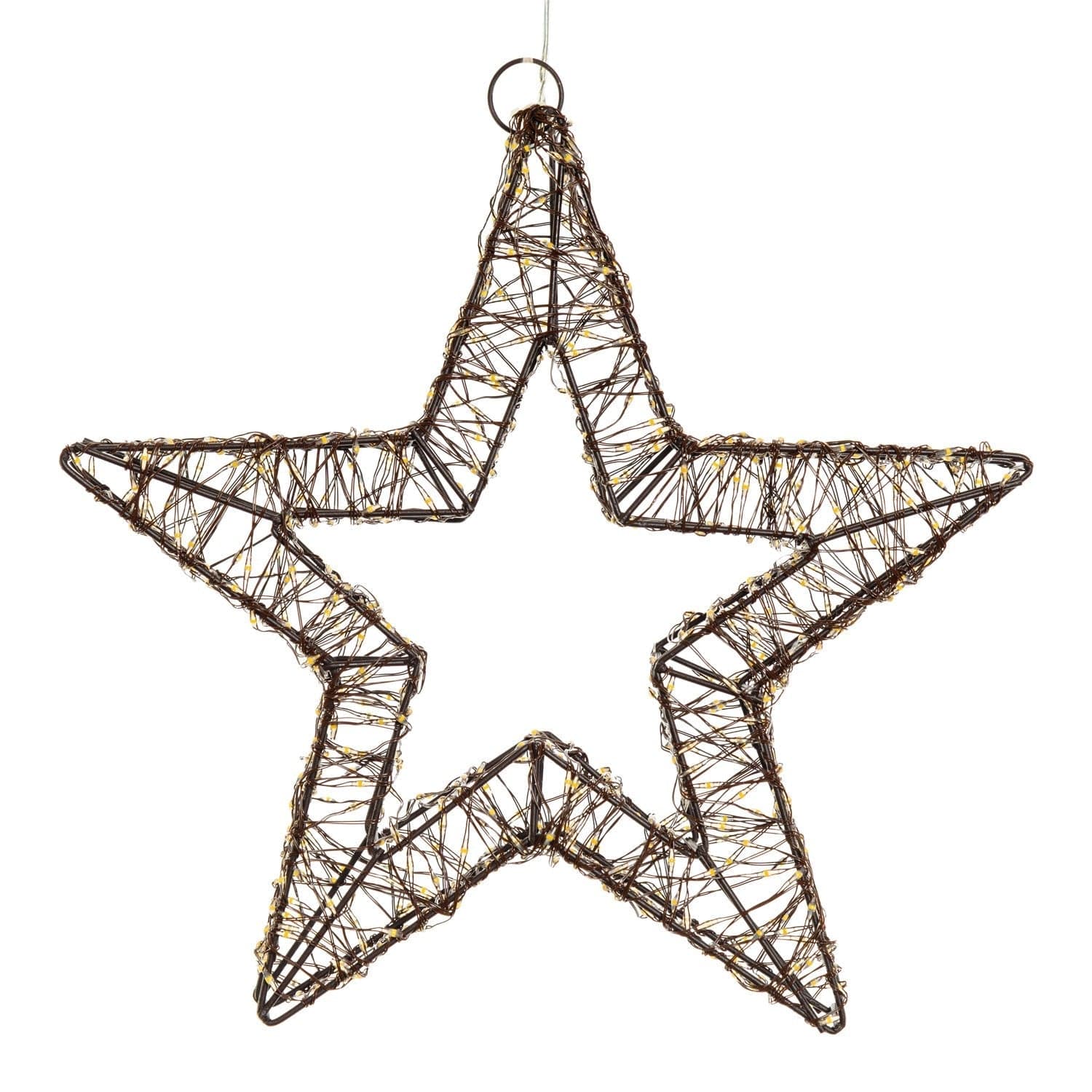 Stella di Natale luminosa a luce calda con effetto "Flashled Diamond" decorazione natalizia in Catene luminose per esterni MagiediNatale.it - Altamura, commercioVirtuoso.it
