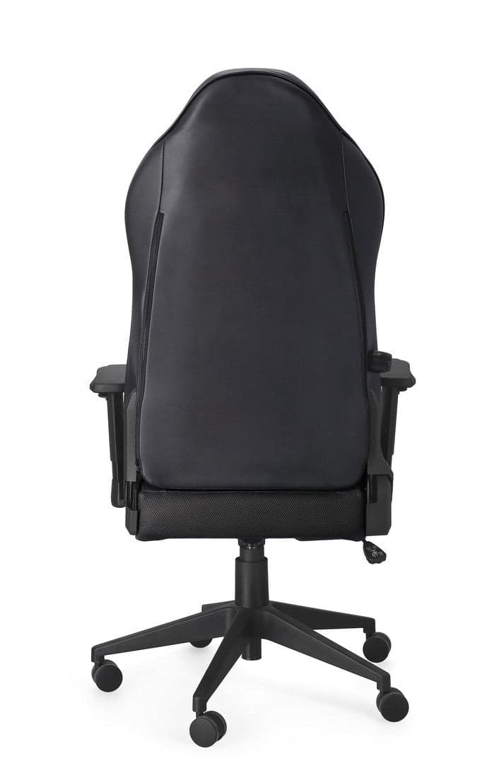 Poltrona "Tyson" da gaming ed ufficio ergonomica in poliestere con braccioli e ruote in Poltrone Decor Space - Altamura, commercioVirtuoso.it