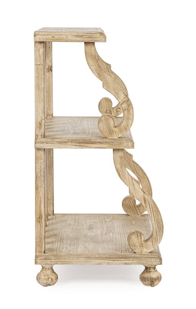 Libreria "Magret" struttura in legno di abete per interno in Librerie Decor Space - Altamura, commercioVirtuoso.it