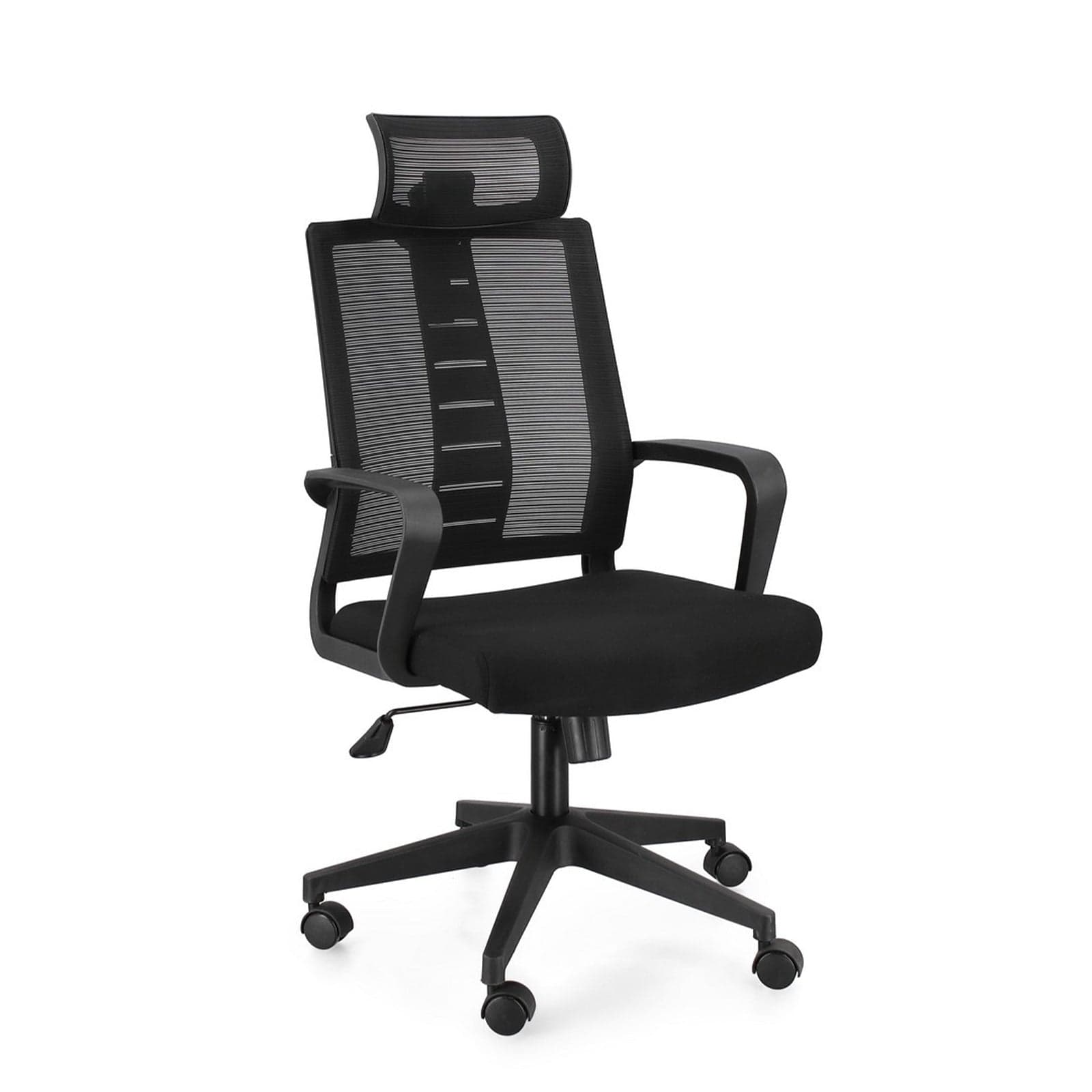 Poltrona "Roman" da gaming ed ufficio ergonomica in poliestere con braccioli e ruote in Poltrone Decor Space - Altamura, commercioVirtuoso.it