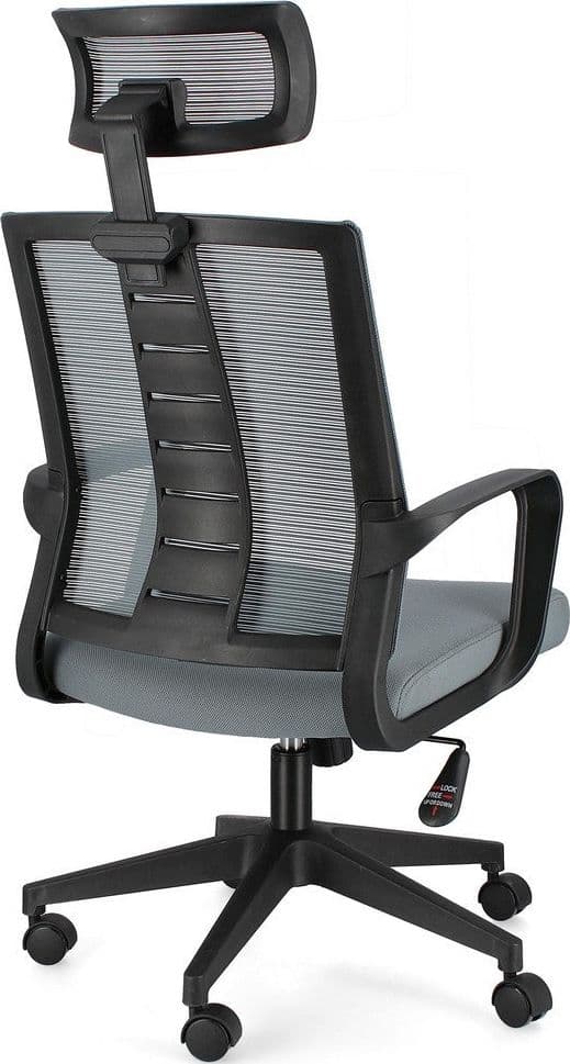 Poltrona "Roman" da gaming ed ufficio ergonomica in poliestere con braccioli e ruote in Poltrone Decor Space - Altamura, commercioVirtuoso.it