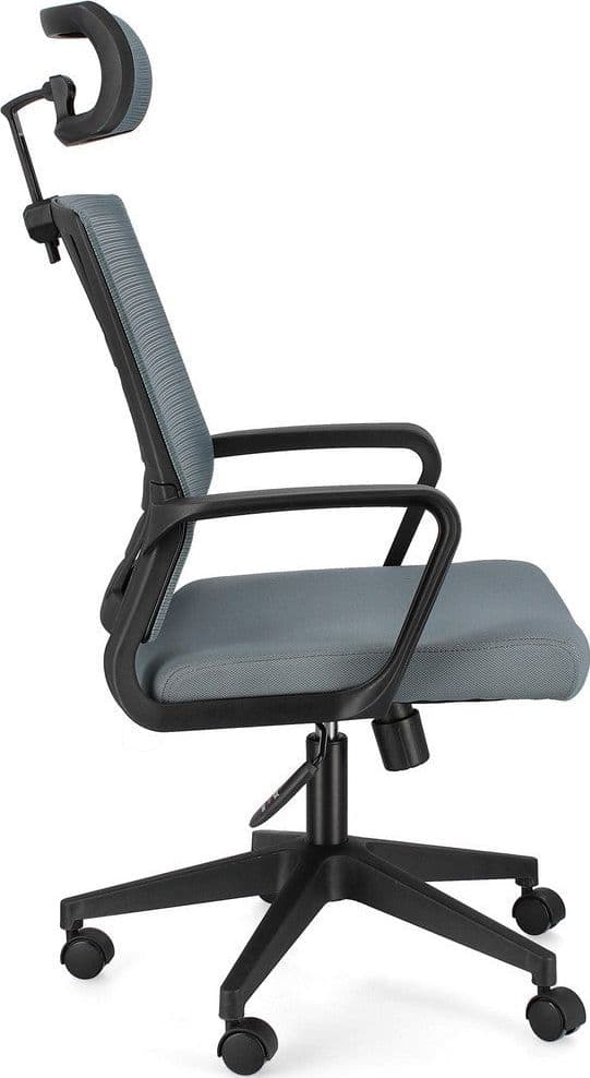Poltrona "Roman" da gaming ed ufficio ergonomica in poliestere con braccioli e ruote in Poltrone Decor Space - Altamura, commercioVirtuoso.it