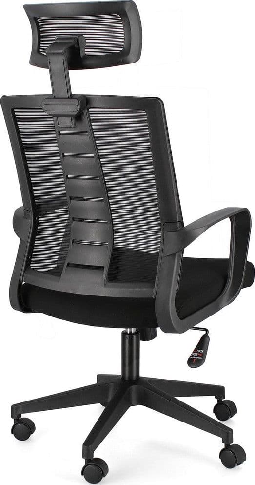 Poltrona "Roman" da gaming ed ufficio ergonomica in poliestere con braccioli e ruote in Poltrone Decor Space - Altamura, commercioVirtuoso.it