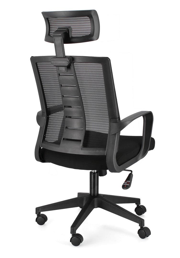Poltrona "Roman" da gaming ed ufficio ergonomica in poliestere con braccioli e ruote in Poltrone Decor Space - Altamura, commercioVirtuoso.it