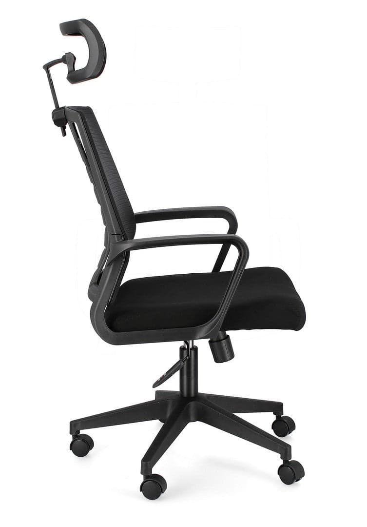 Poltrona "Roman" da gaming ed ufficio ergonomica in poliestere con braccioli e ruote in Poltrone Decor Space - Altamura, commercioVirtuoso.it