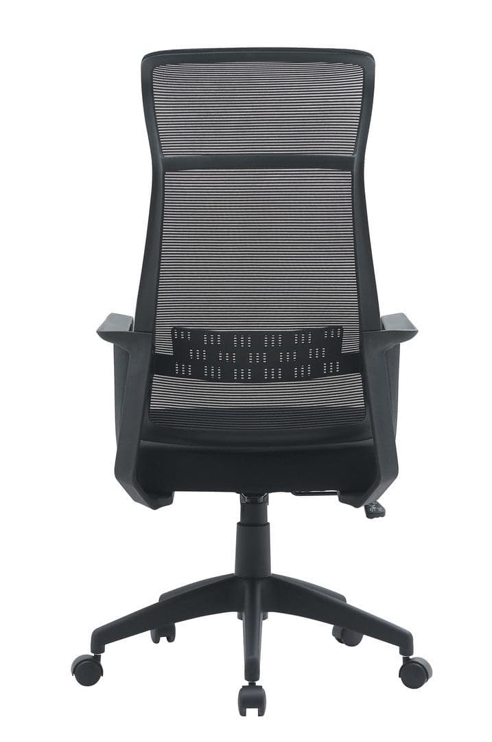 Poltrona "Hoboken" da gaming ed ufficio ergonomica in poliestere con braccioli e ruote in Poltrone Decor Space - Altamura, commercioVirtuoso.it