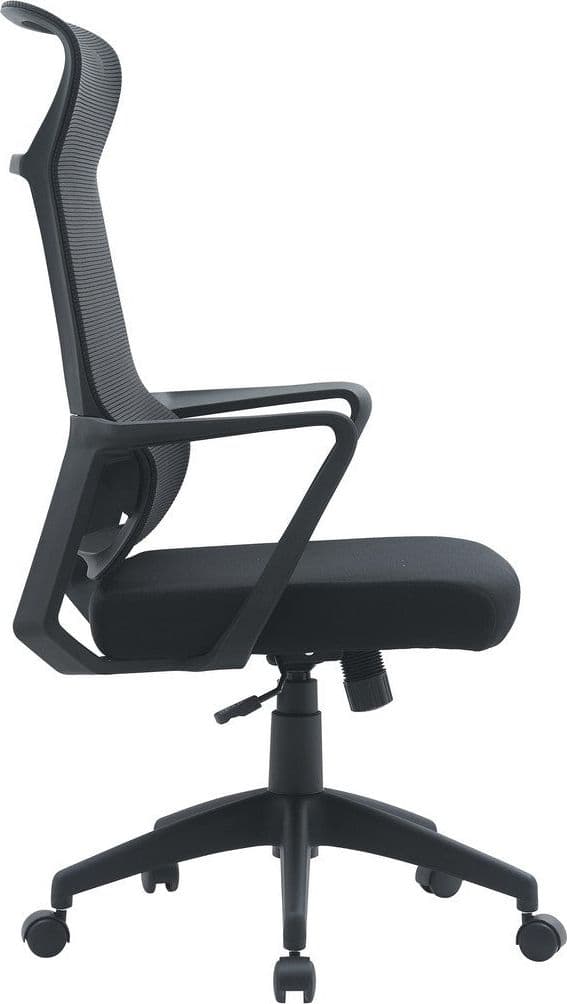 Poltrona "Hoboken" da gaming ed ufficio ergonomica in poliestere con braccioli e ruote in Poltrone Decor Space - Altamura, commercioVirtuoso.it