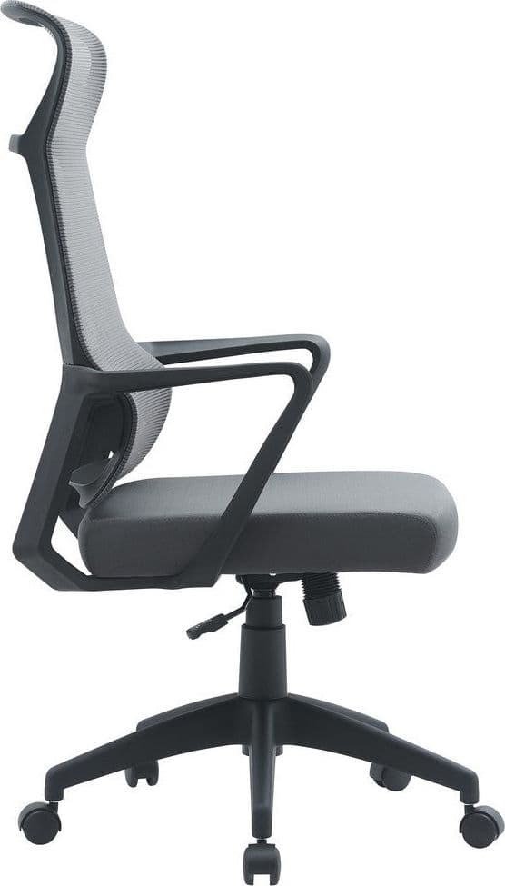 Poltrona "Hoboken" da gaming ed ufficio ergonomica in poliestere con braccioli e ruote in Poltrone Decor Space - Altamura, commercioVirtuoso.it
