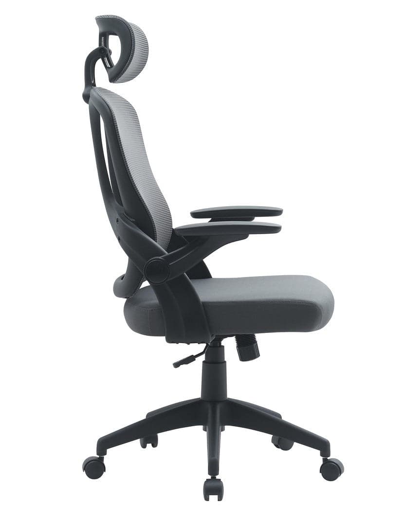 Poltrona "Riverside" da gaming ed ufficio ergonomica in poliestere con braccioli e ruote in Poltrone Decor Space - Altamura, commercioVirtuoso.it