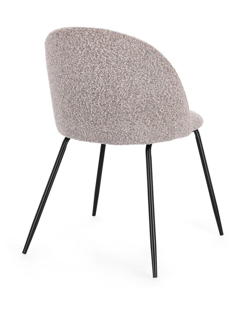 Sedia "Tanya" in polietere e gambe in tubolare di acciaio da interno in Sedie Decor Space - Altamura, commercioVirtuoso.it