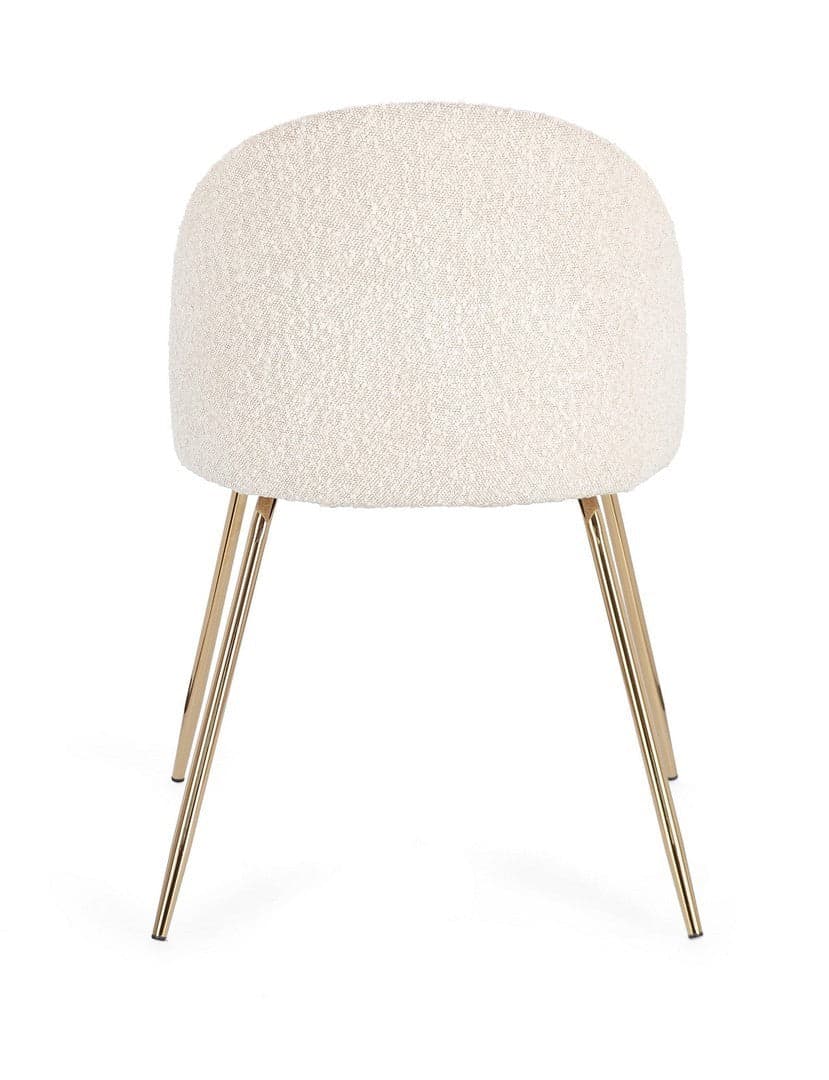 Sedia "Tanya" in polietere e gambe in tubolare di acciaio da interno in Sedie Decor Space - Altamura, commercioVirtuoso.it