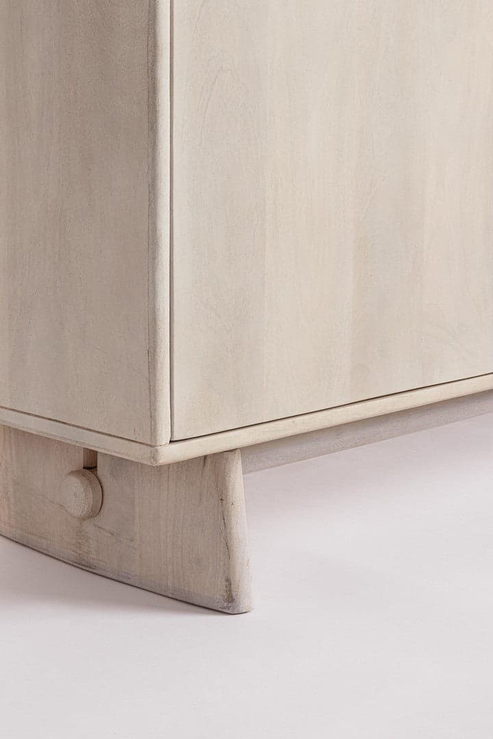 Mobile porta TV "Elisheva" in legno di magno massiccio per interno 160 x 45 x 60 h cm in Pareti attrezzate Decor Space - Altamura, commercioVirtuoso.it