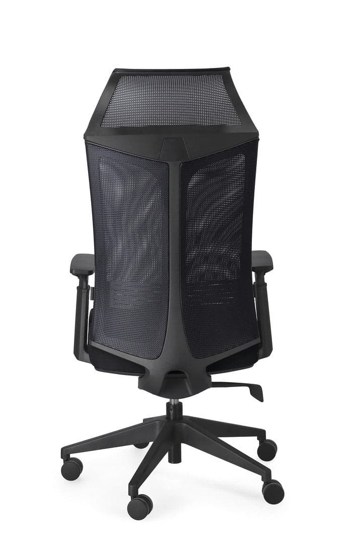 Poltrona "Killian" da gaming ed ufficio ergonomica in poliestere con braccioli e ruote in Poltrone Decor Space - Altamura, commercioVirtuoso.it
