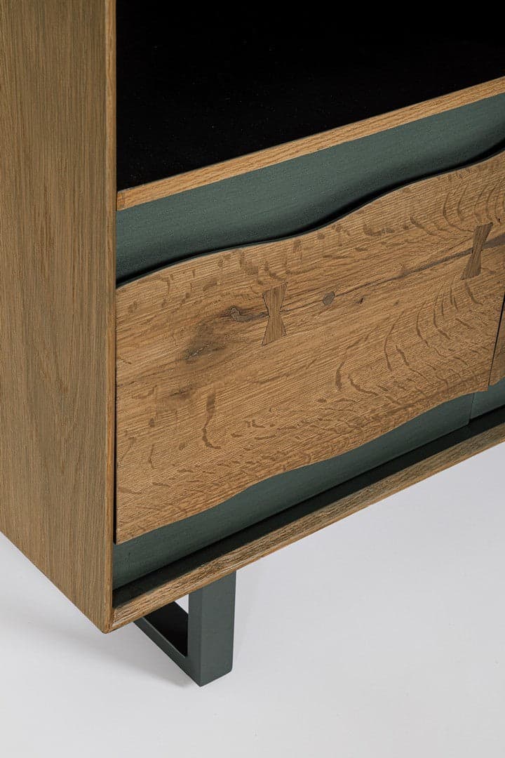 Cassettiera "Garwood" struttura in legno MDF con ante e cassetti in Credenze Decor Space - Altamura, commercioVirtuoso.it