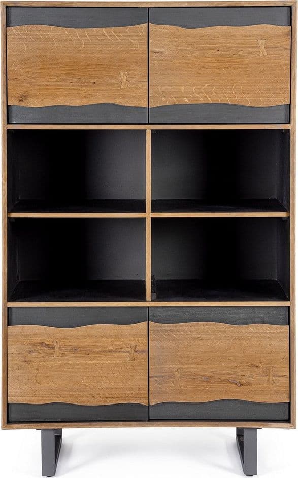 Cassettiera "Garwood" struttura in legno MDF con ante e cassetti in Credenze Decor Space - Altamura, commercioVirtuoso.it
