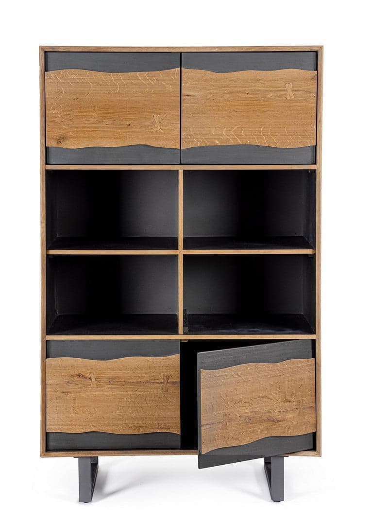 Cassettiera "Garwood" struttura in legno MDF con ante e cassetti in Credenze Decor Space - Altamura, commercioVirtuoso.it