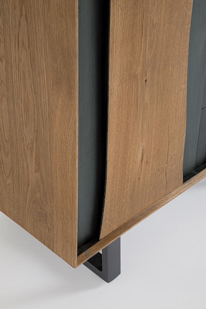 Cassettiera "Garwood" struttura in legno MDF con ante e cassetti in Credenze Decor Space - Altamura, commercioVirtuoso.it