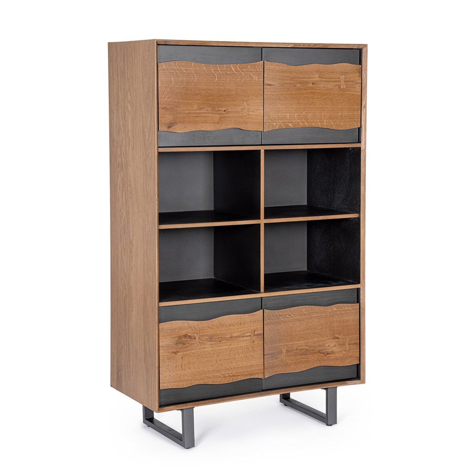 Cassettiera "Garwood" struttura in legno MDF con ante e cassetti in Credenze Decor Space - Altamura, commercioVirtuoso.it