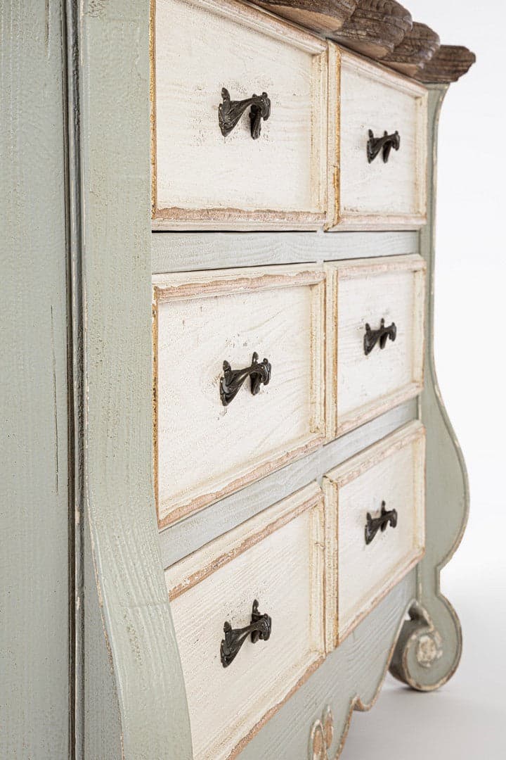 Cassettiera "Madeleine" struttura in legno di abete, cassetti e retro in legno MDF in Credenze Decor Space - Altamura, commercioVirtuoso.it