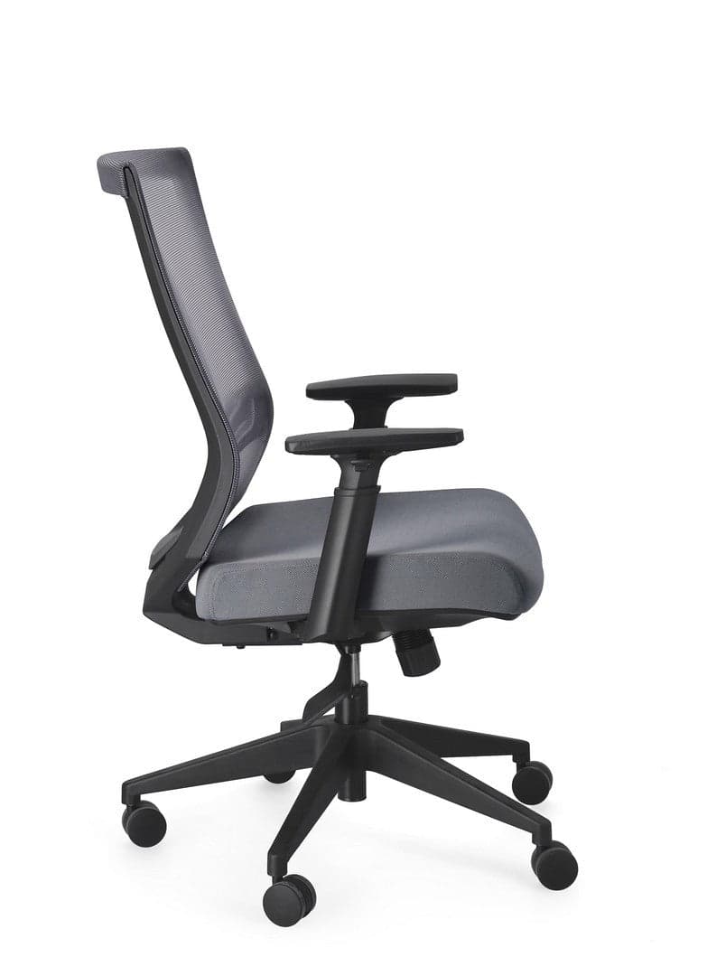Poltrona "Marcus" da gaming ed ufficio ergonomica in poliestere con braccioli e ruote in Poltrone Decor Space - Altamura, commercioVirtuoso.it