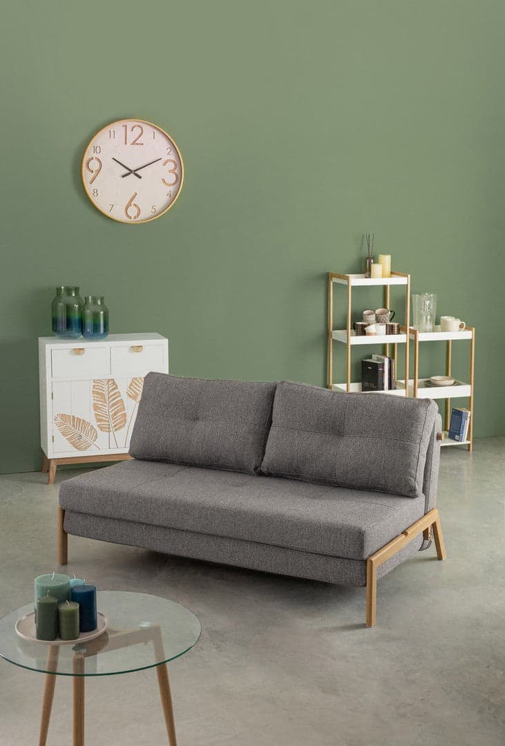 Porta oggetti "Brooklyn" struttura in bambù e ripiani in MDF per interno in Librerie Decor Space - Altamura, commercioVirtuoso.it