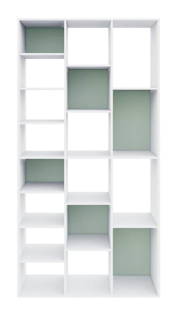 Libreria "Arctic" struttura in legno MDF rivestito per interno in Librerie Decor Space - Altamura, commercioVirtuoso.it
