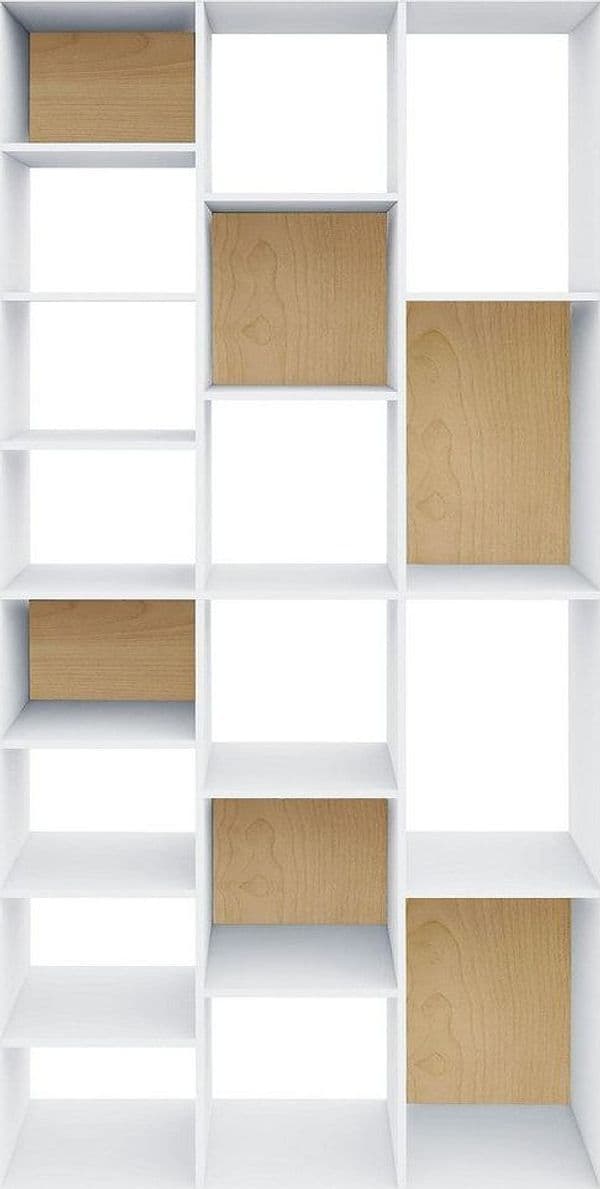 Libreria "Arctic" struttura in legno MDF rivestito per interno in Librerie Decor Space - Altamura, commercioVirtuoso.it