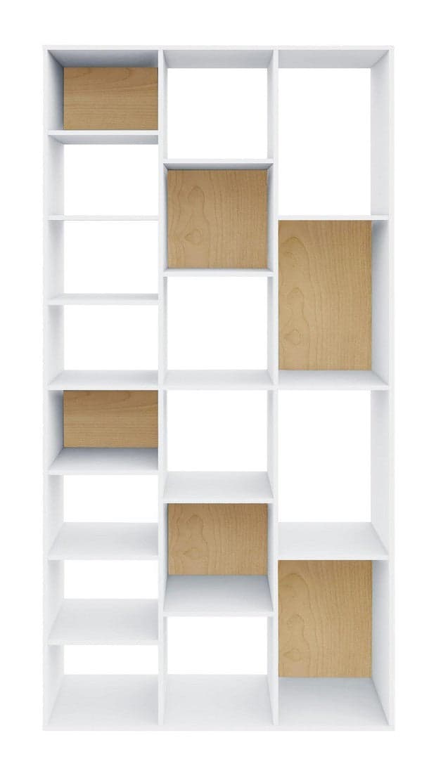 Libreria "Arctic" struttura in legno MDF rivestito per interno in Librerie Decor Space - Altamura, commercioVirtuoso.it