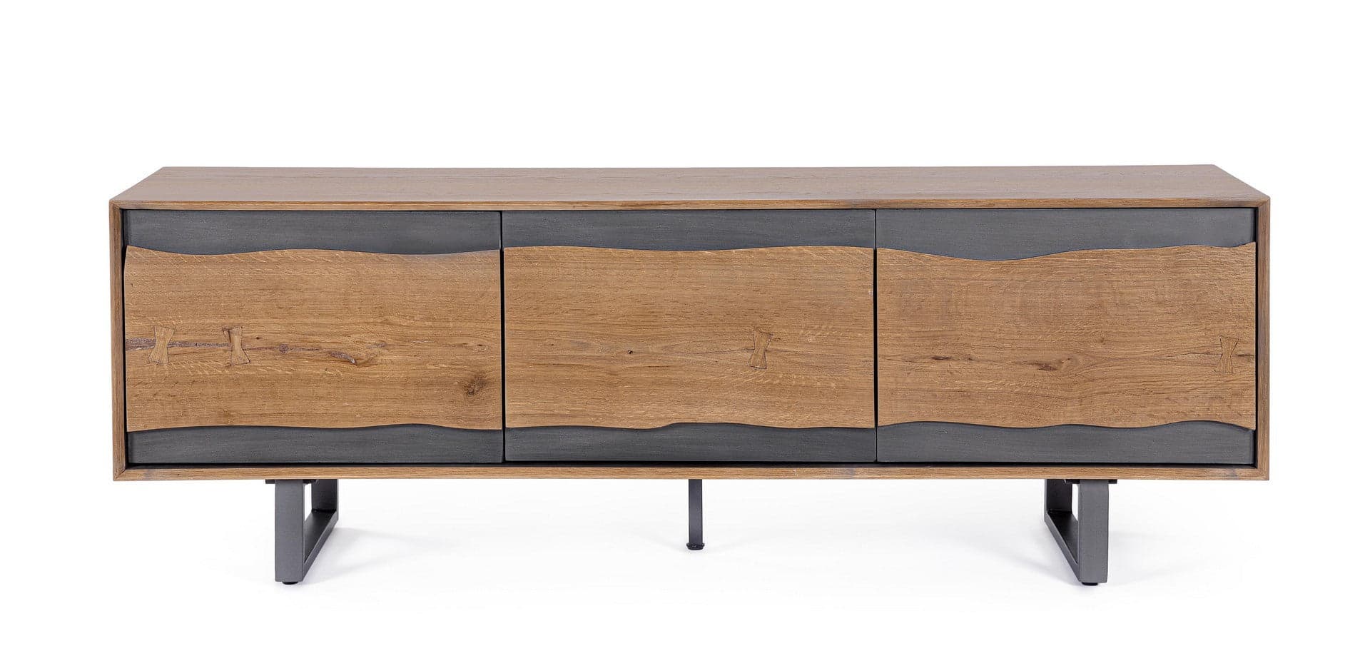 Mobile porta TV "Garwood" in legno MDF impiallacciato per interno in Pareti attrezzate Decor Space - Altamura, commercioVirtuoso.it