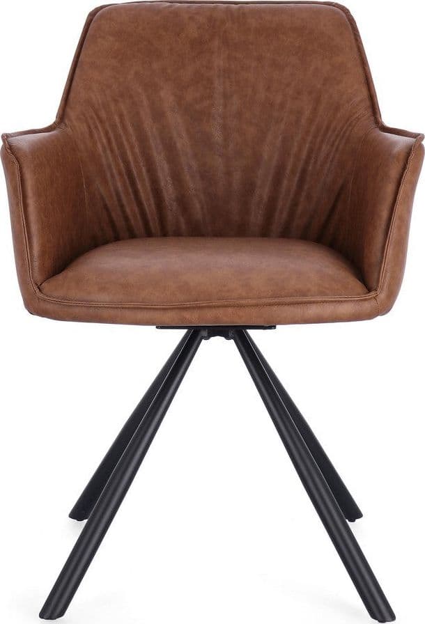 Sedia "Breval" con braccioli struttura in compensato girevole da interno in Sedie Decor Space - Altamura, commercioVirtuoso.it