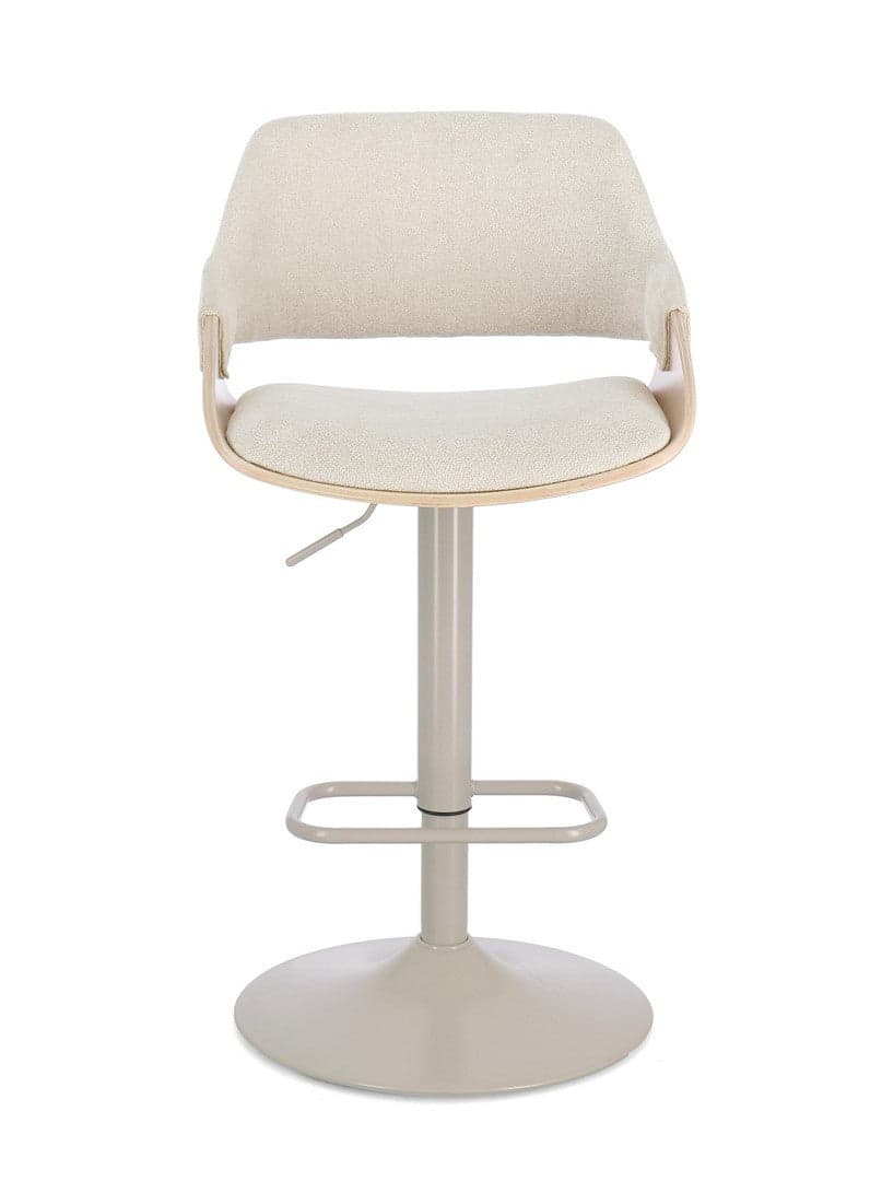 Sgabello "Roxanne" da bar con base in acciaio girevole per interni in Sgabelli Decor Space - Altamura, commercioVirtuoso.it