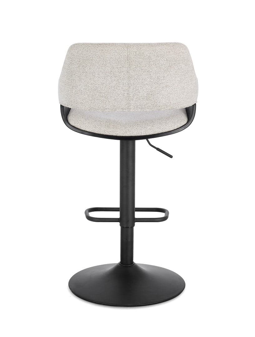 Sgabello "Roxanne" da bar con base in acciaio girevole per interni in Sgabelli Decor Space - Altamura, commercioVirtuoso.it