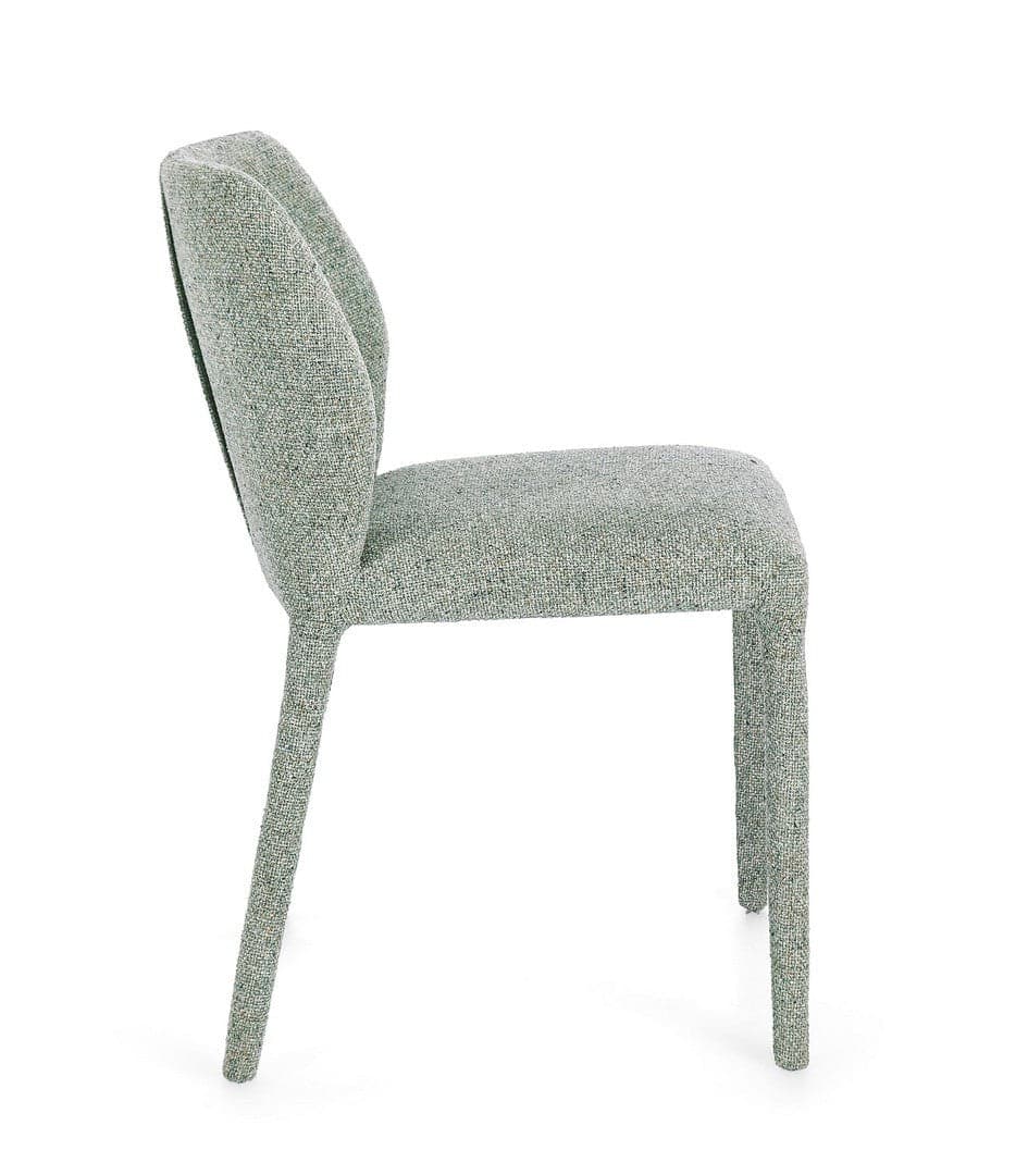 Sedia "Libby" struttura e gambe in acciaio rivestimento in polietere da interno in Sedie Decor Space - Altamura, commercioVirtuoso.it