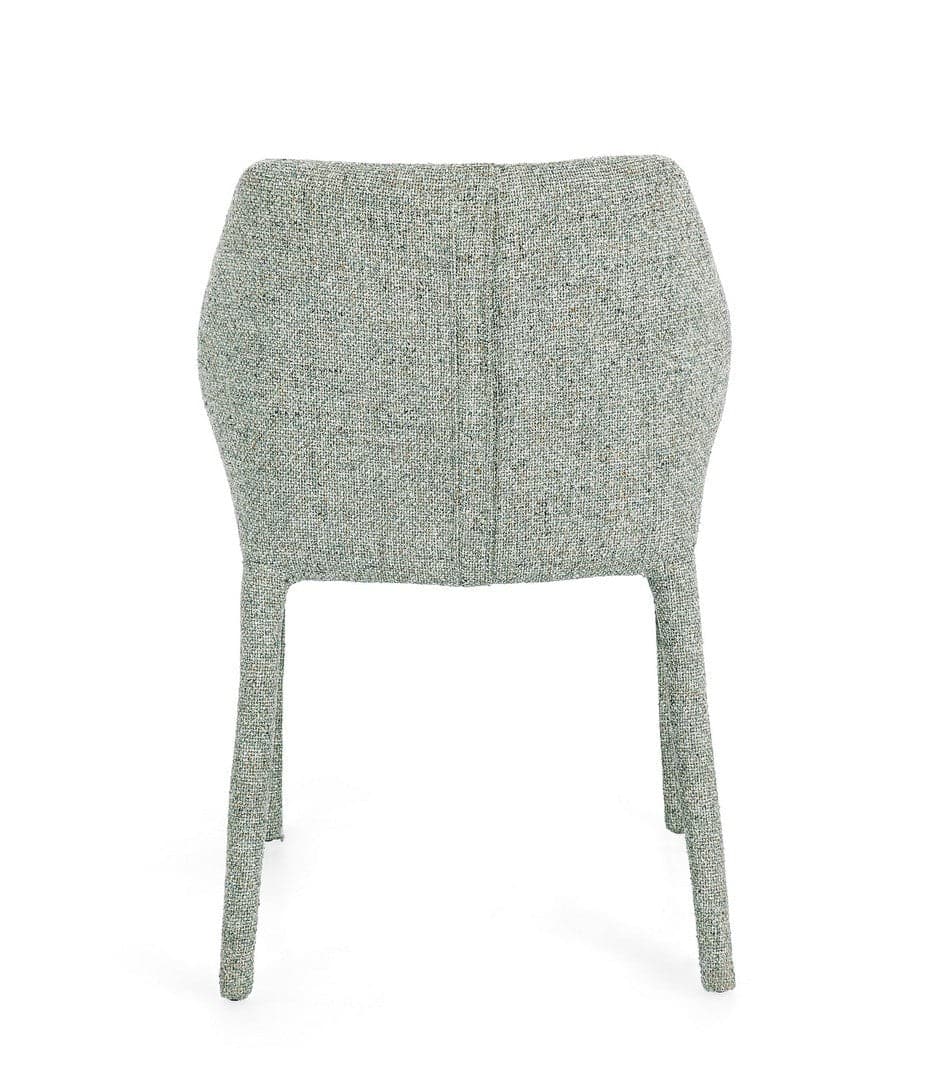 Sedia "Libby" struttura e gambe in acciaio rivestimento in polietere da interno in Sedie Decor Space - Altamura, commercioVirtuoso.it