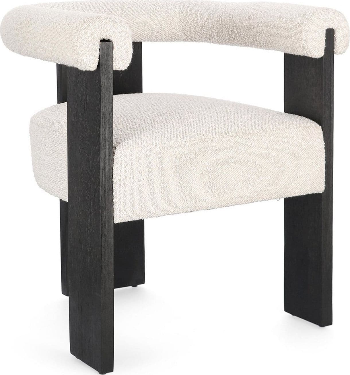 Sedia "Agape" con braccioli struttura in legno di pino e compensato da interno in Sedie Decor Space - Altamura, commercioVirtuoso.it