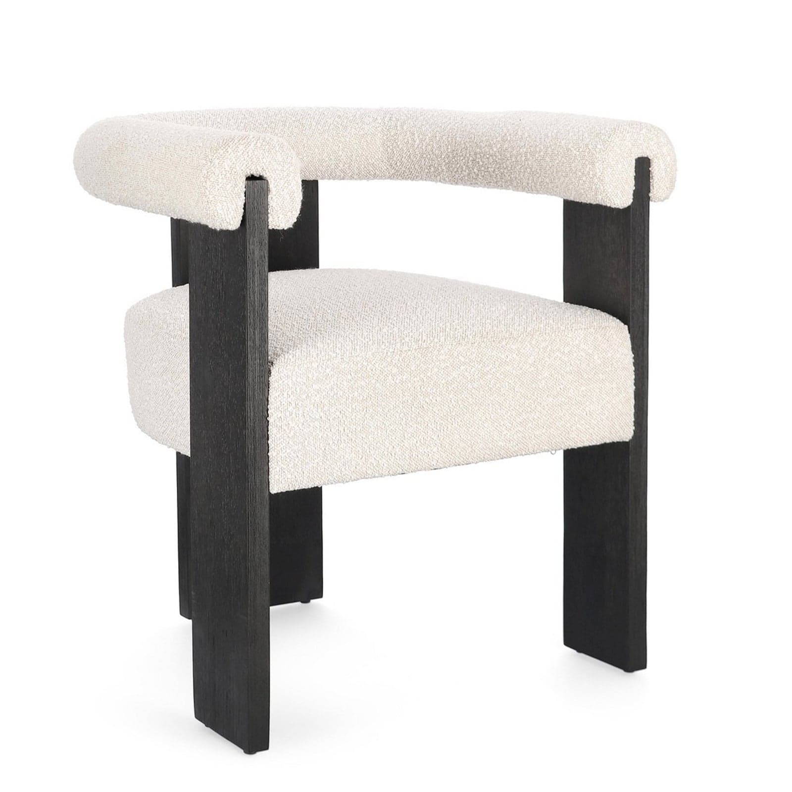 Sedia "Agape" con braccioli struttura in legno di pino e compensato da interno in Sedie Decor Space - Altamura, commercioVirtuoso.it