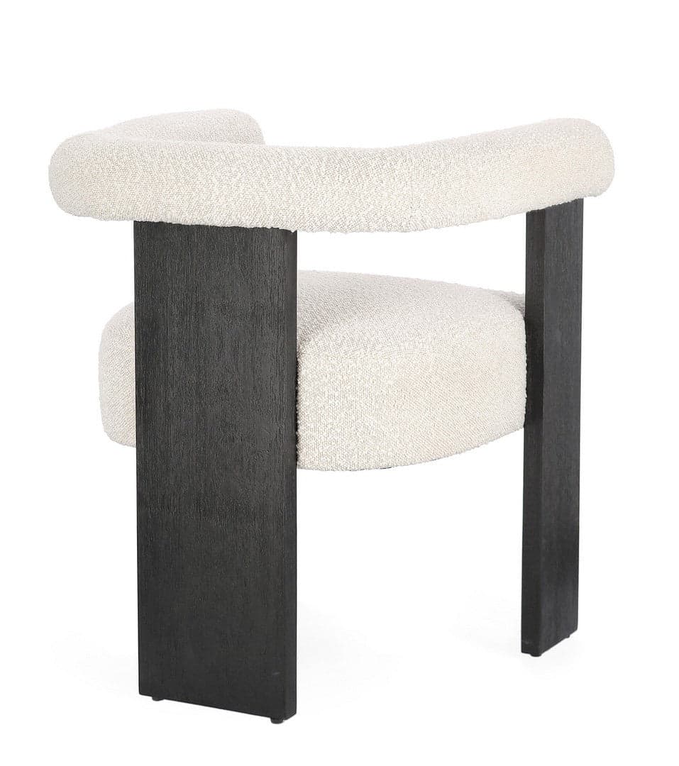 Sedia "Agape" con braccioli struttura in legno di pino e compensato da interno in Sedie Decor Space - Altamura, commercioVirtuoso.it