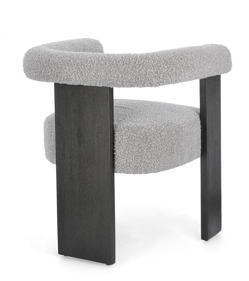 Sedia "Agape" con braccioli struttura in legno di pino e compensato da interno in Sedie Decor Space - Altamura, commercioVirtuoso.it