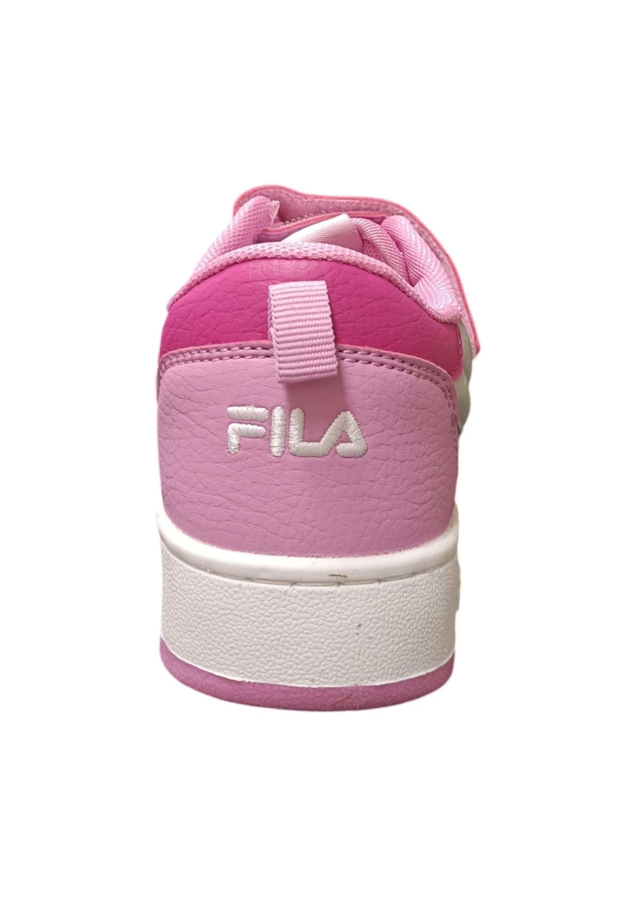 Scarpe sneakers Unisex bambini fila REGA  bianco-nero-celeste-grigio laccio elastico e velcro in Ballerine Scarpetteria Gica - Trani, commercioVirtuoso.it