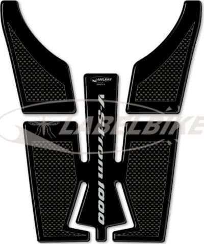 Paraserbatoio Adesivo Gel 3D compatibile con Suzuki V-strom 1000 - 2