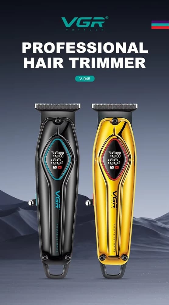 Tagliacapelli Professionale VGR V-945 – Rasoio e Trimmer Barber Precisione - 13