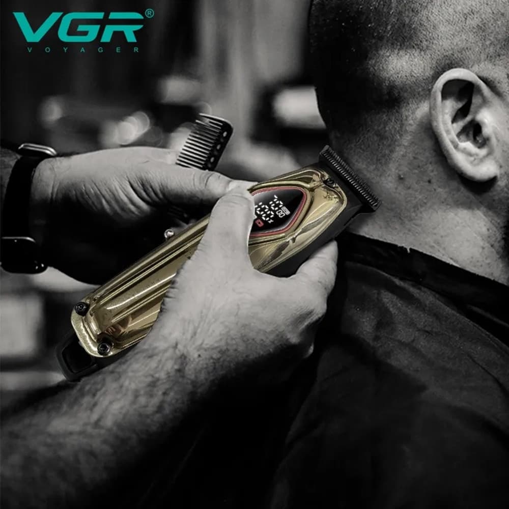 Tagliacapelli Professionale VGR V-945 – Rasoio e Trimmer Barber Precisione - 19