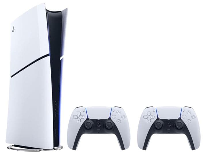 Console Playstation 5 PS5 Slim 825Gb Digital Version EU + 2 Dualsense - 3