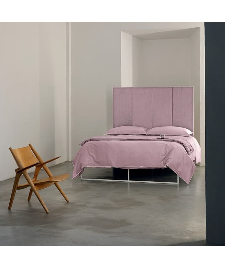 Completo lenzuola deal matrimoniale in raso 300 T.C di puro cotone – Fazzini - 3