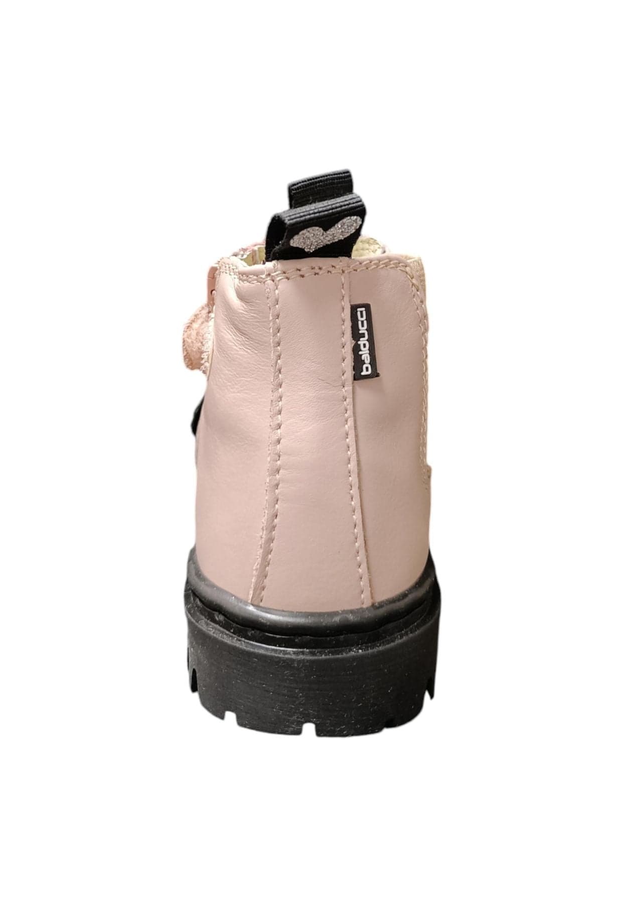 Stivaletti bambina Balducci Matrix nero rosa pelle - Primi passi Made in Italy in Ballerine Scarpetteria Gica - Trani, commercioVirtuoso.it